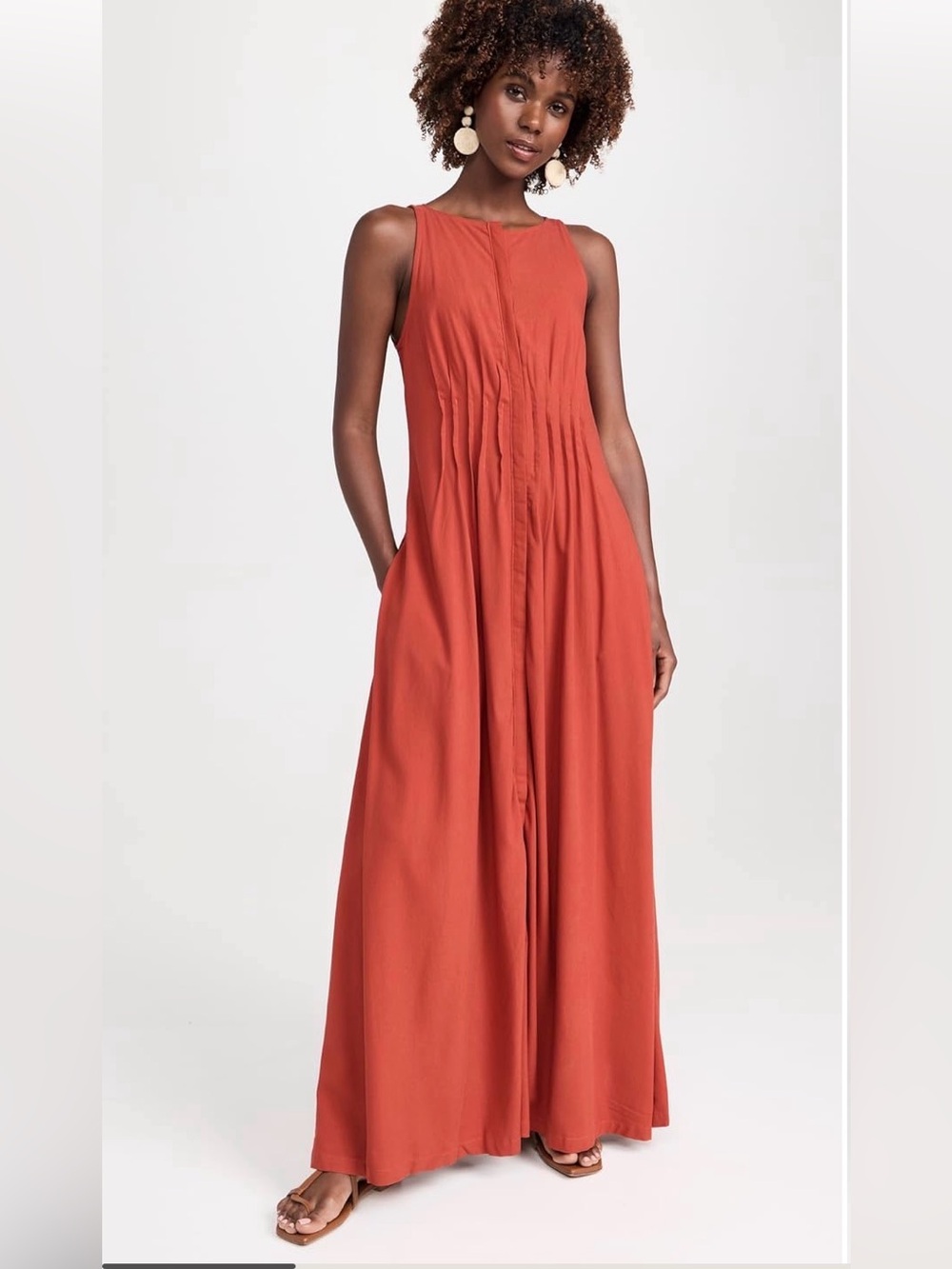 87Origins Fehintola Pleat Dress